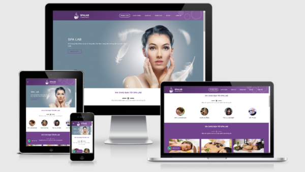 Spa Lab - Theme WordPress Salon làm đẹp, làm tóc, thẩm mỹ viện