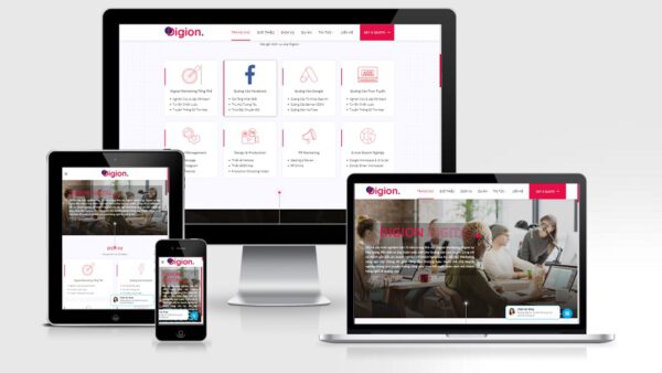 Theme Wordpress công ty Agency Digital Marketing Online - DigiOn