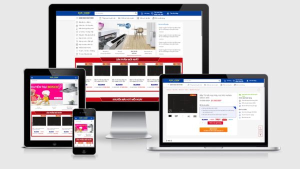 Theme wordpress bán thiết bị bếp mẫu số 3