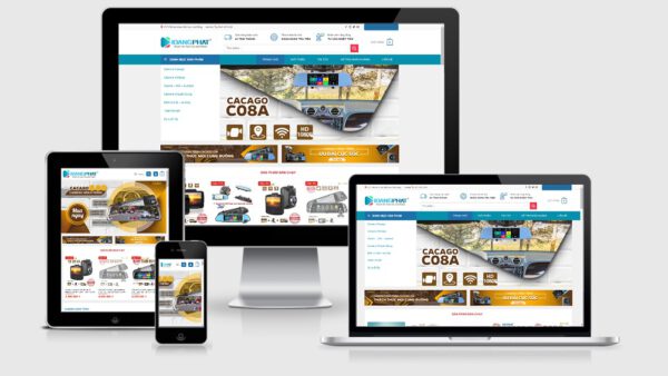 Theme Wordpress bán camera hành trình - thiết bị kỹ thuật số