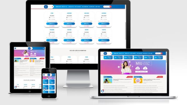 Theme Wordpress bán gói cước data 4G, 3G