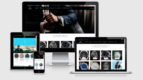 Theme Wordpress bán đồng hồ đẹp tuyệt vời