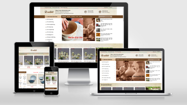 Theme Wordpress bán gốm sứ bát tràng