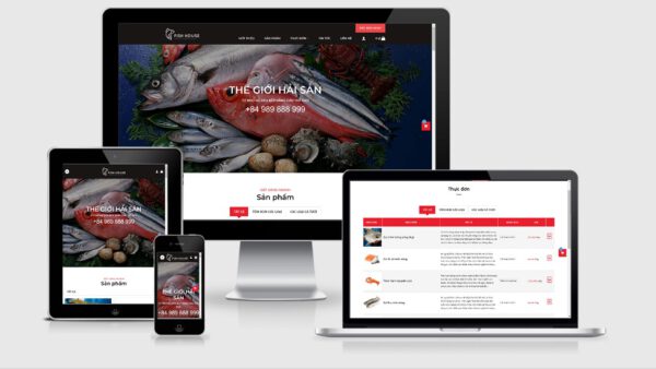 Theme Wordpress bán hải sản tươi sống cao cấp