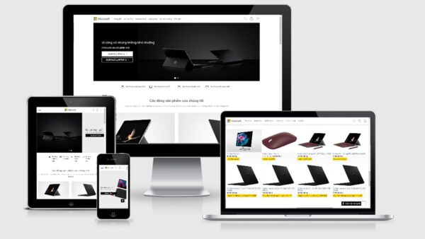 Theme Wordpress bán laptop và phụ kiện giống Surface Store