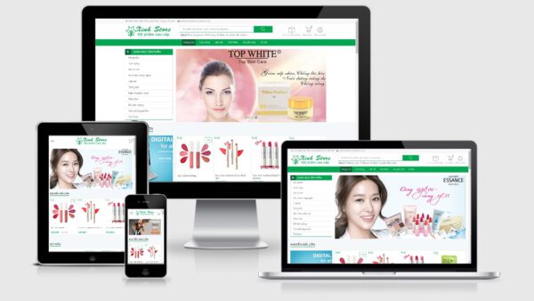 Theme Wordpress bán mỹ phẩm, thực phẩm chức năng XinhStore