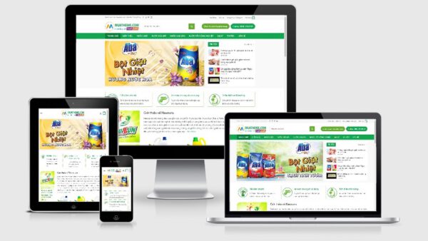 Theme Wordpress bán nước giặt, bột giặt, hóa mỹ phẩm - VietSuns