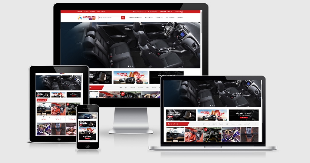 Theme Wordpress bán phụ kiện ô tô (oto)