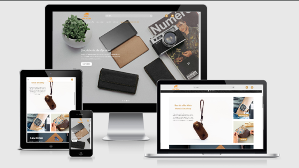 Theme Wordpress bán ví da thời trang đẹp tuyệt vời