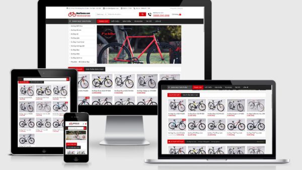 Theme Wordpress bán xe đạp đẹp tuyệt vời