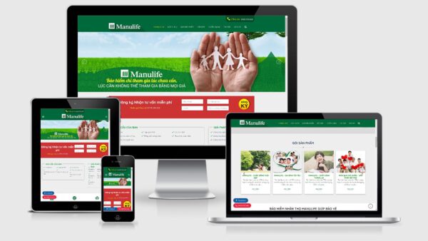 Theme Wordpress bảo hiểm nhân thọ Manulife - Số 4