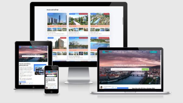 Theme Wordpress bất động sản cao cấp mẫu số 35