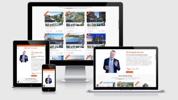 Theme Wordpress bất động sản cho chuyên viên tư vấn cá nhân