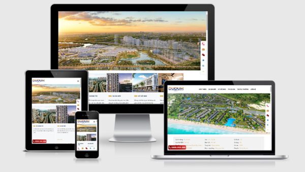 Theme Wordpress bất động sản mẫu số 40