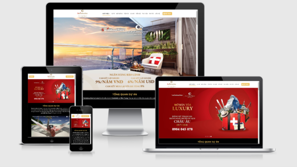 Theme Wordpress bất động sản số 9 - Swisstouches La Luna Resort
