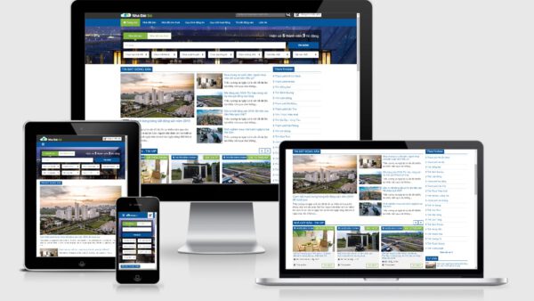 Theme Wordpress bất động sản mẫu số 21