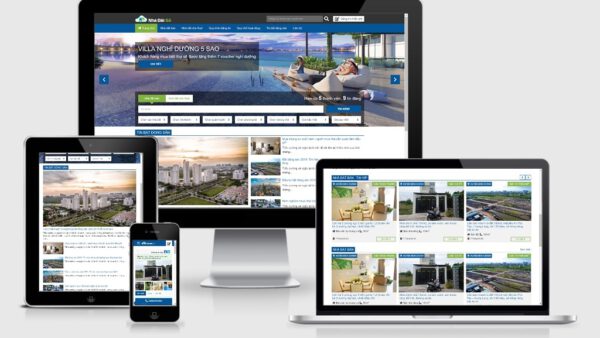 Theme Wordpress bất động sản đẹp - Mẫu số 25