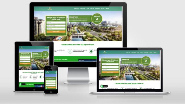 Theme Wordpress bất động sản giới thiệu dự án Swan City