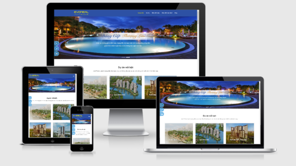 Theme wordpress dành cho công ty bất động sản - EvoReal