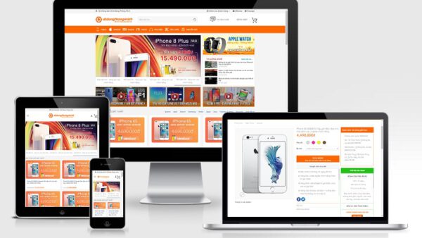 Theme Wordpress bán điện thoại di động mẫu số 2