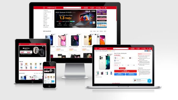 Theme Wordpress bán điện thoại mẫu số 4 - CellphoneS