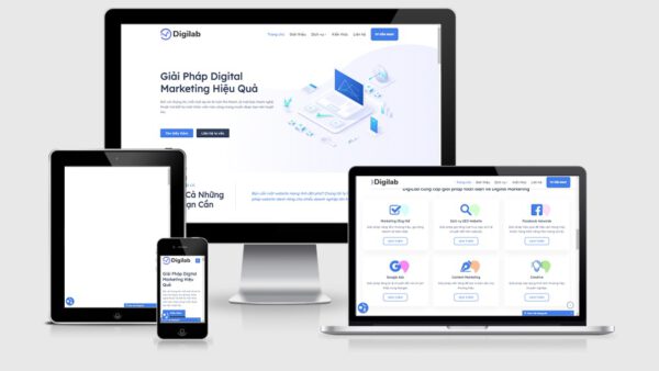 Theme Wordpress dịch vụ quảng cáo Ads, marketing online, SEO