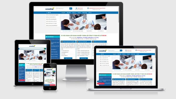 Theme Wordpress dịch vụ thành lập công ty - doanh nghiệp