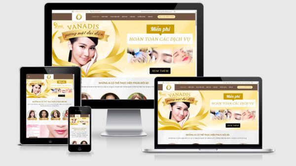 Theme Wordpress giới thiệu dịch vụ xăm môi thẩm mỹ