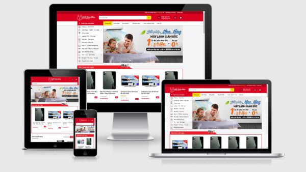 Theme Wordpress điện máy mẫu số 7