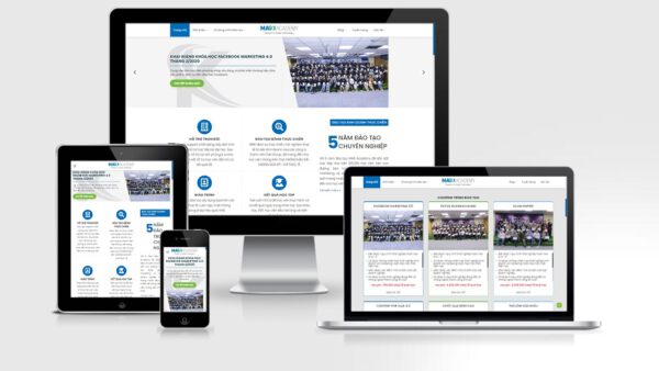 Theme Wordpress đào tạo marketing, quảng cáo kinh doanh online - Maki