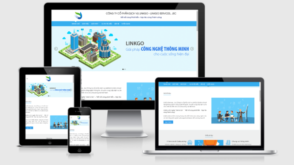 Theme Wordpress giới thiệu công ty đẹp - LinkGo