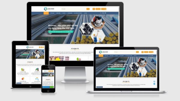 Theme Wordpress công ty xây dựng đẹp tuyệt vời mẫu số 3