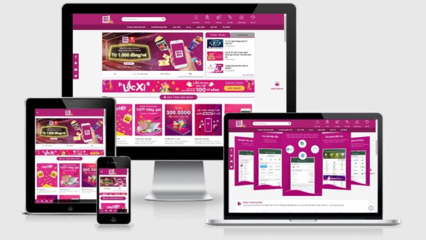 Theme Wordpress giới thiệu dịch vụ chuyển tiền bằng App Momo