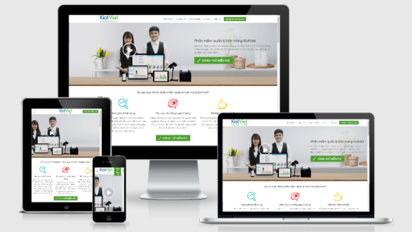 Theme Wordpress giới thiệu phần mềm bán hàng