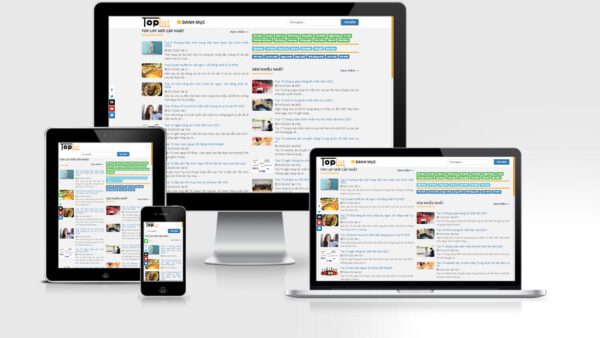 Theme Wordpress giống TopList.vn