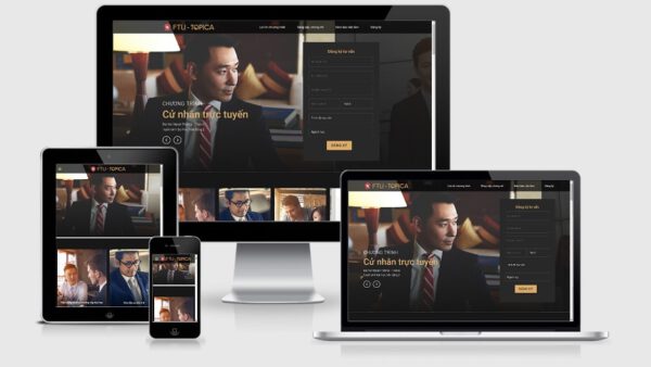 Theme Wordpress landing page giới thiệu khóa học online