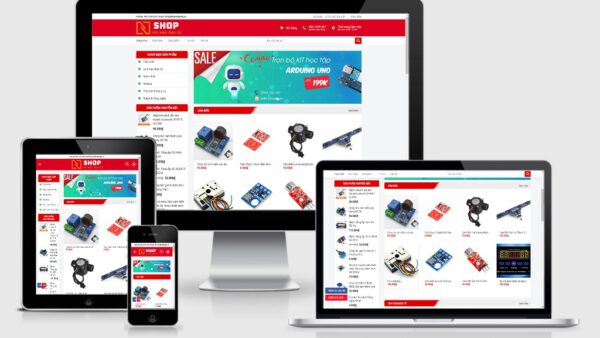 Theme Wordpress bán linh kiện điện tử