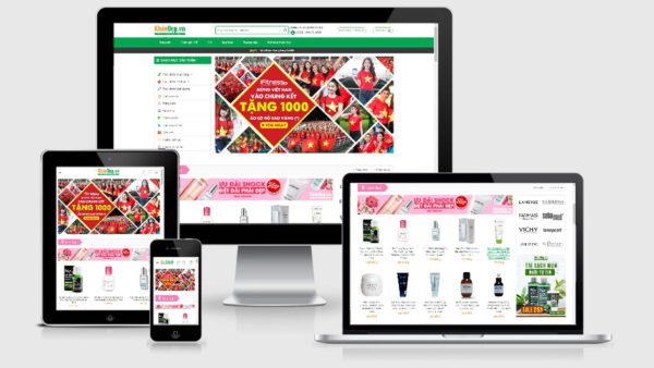 Theme Wordpress mỹ phẩm đẹp tuyệt vời - Mẫu số 8