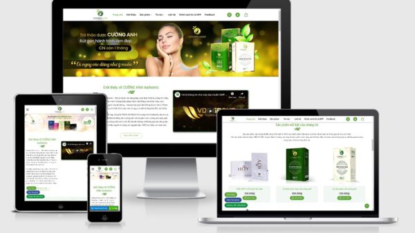 Theme Wordpress bán hàng mỹ phẩm mẫu số 15