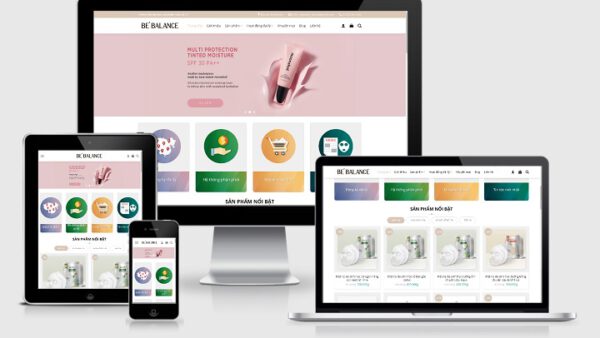 Theme Wordpress bán mỹ phẩm mẫu số 17