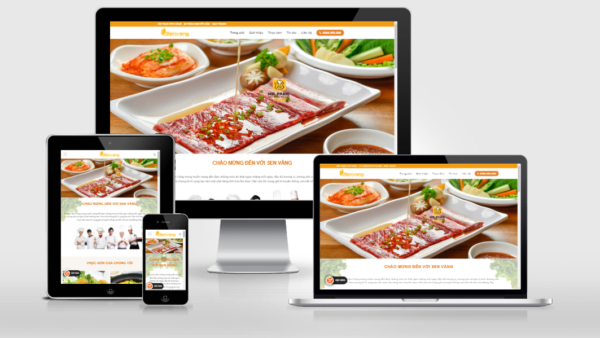 Theme Wordpress nhà hàng tuyệt đẹp - Mẫu số 2