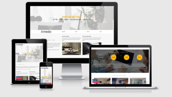 Theme Wordpress công ty nội thất mẫu số 21