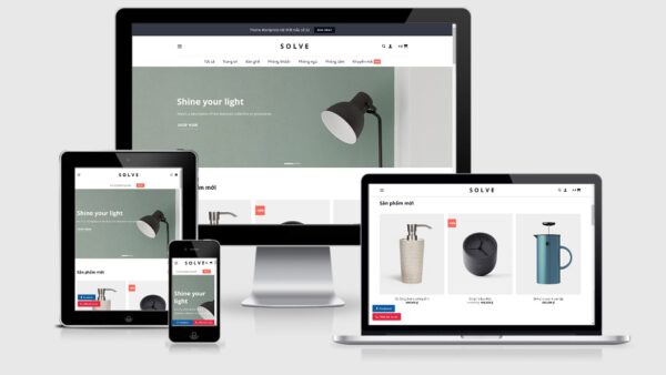 Theme Wordpress nội thất mẫu số 22