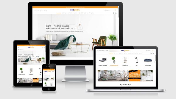 Theme Wordpress nội thất mẫu số 24