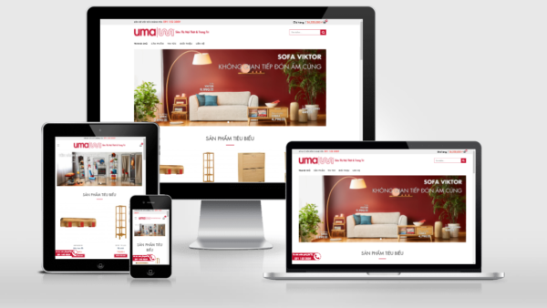 Theme Wordpress nội thất tuyệt đẹp giống UMA - Mẫu số 4