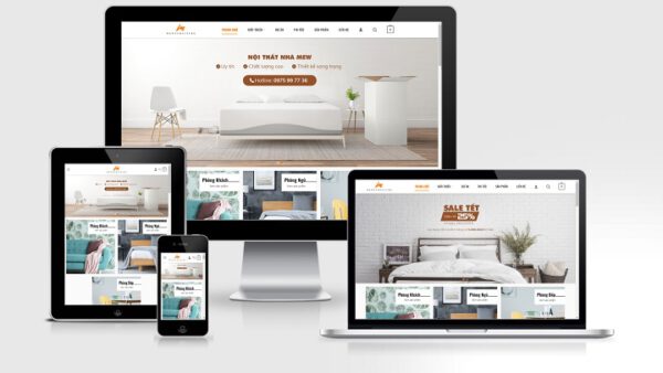 Theme Wordpress nội thất mẫu số 16