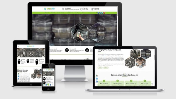 Theme wordpress kinh doanh thu mua phế liệu