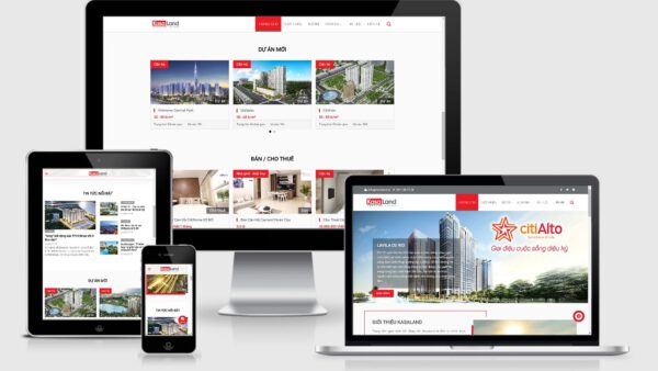 Theme Wordpress sàn giao dịch bất động sản mẫu số 20