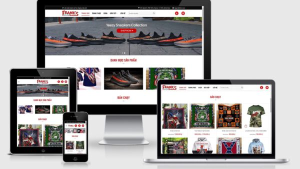 Theme Wordpress shop bán hàng mẫu số 4 - Shop thời trang