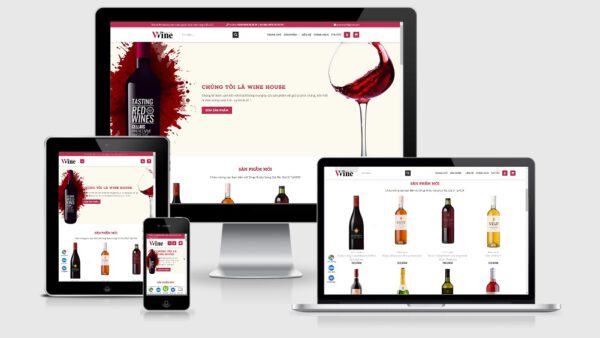 Theme wordpress rượu ngoại rượu vang 2 - Wine House